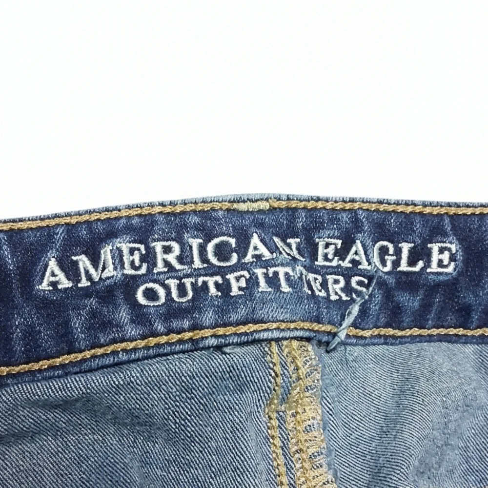 American Eagle Outfitters Dark Blue Skinny Jeans - Picture 3 of 4